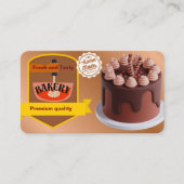 Carte De Visite bakery (Devant)