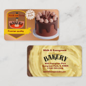 Carte De Visite bakery (Devant / Derrière)