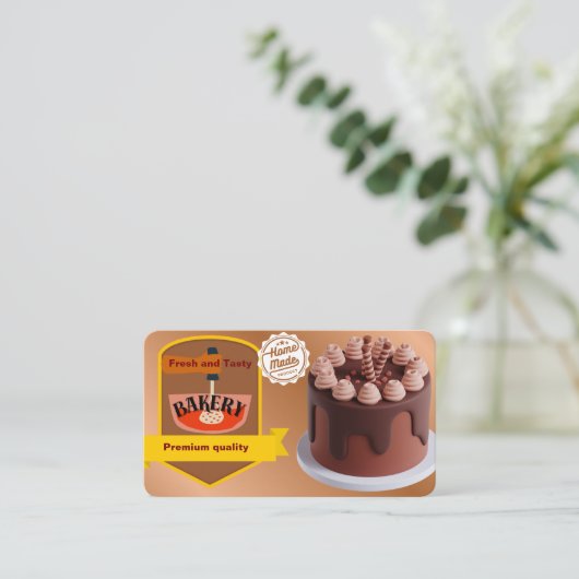 Carte De Visite bakery (Debout devant)