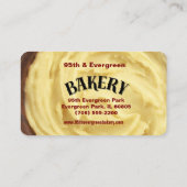 Carte De Visite bakery (Dos)
