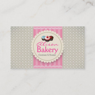 Carte De Visite Bakery Business card