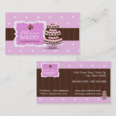 Carte De Visite Bakery Business Card (Devant / Derrière)