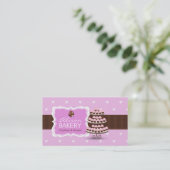 Carte De Visite Bakery Business Card (Debout devant)
