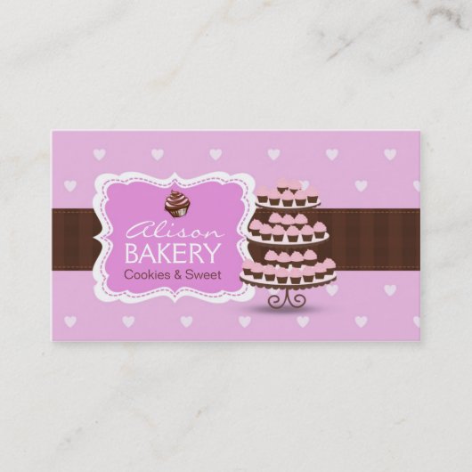 Carte De Visite Bakery Business Card (Devant)