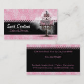 Carte De Visite Bakery/Cakes/Sweets Creations (Devant / Derrière)
