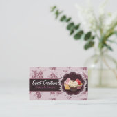 Carte De Visite Bakery/Cakes/Sweets Creations (Debout devant)