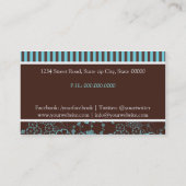 Carte De Visite Bakery/Cakes/Sweets Creations (Dos)