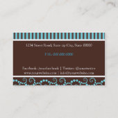 Carte De Visite Bakery/Cakes/Sweets Creations (Dos)
