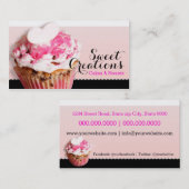 Carte De Visite Bakery/Cakes/Sweets Creations (Devant / Derrière)
