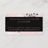 Carte De Visite Bakery /Cakes/Sweets Creations (Dos)