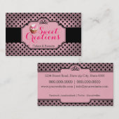 Carte De Visite Bakery/Cakes/Sweets Creations (Devant / Derrière)