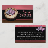 Carte De Visite Bakery/Cakes/Sweets Creations (Devant / Derrière)