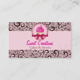 Carte De Visite Bakery/Cakes/Sweets Creations