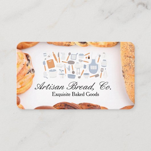 Carte De Visite Bakery | Restaurant | Pastries (Devant)