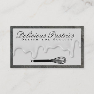 Carte De Visite Baking Whisk   Dégivrage