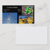 Carte De Visite Balades de loisirs et de carnaval (Devant / Derrière)