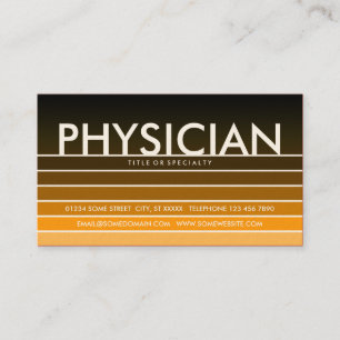 Carte De Visite balance en or