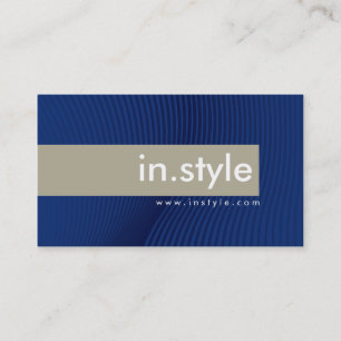 CARTE DE VISITE : : balancement moderne à la mode