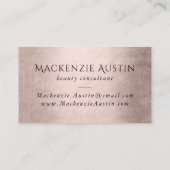 Carte De Visite Balances Mermaid Posh | Dusty Terracotta Peach She (Dos)