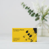 Carte De Visite Balançoires et ronds-points - Ambre (Debout devant)