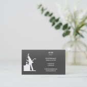 Carte De Visite Balayage de la cheminée | Professionnel (Debout devant)