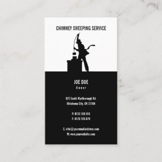 Carte De Visite Balayage de la cheminée | Professionnel
