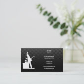 Carte De Visite Balayage de la cheminée | Professionnel (Debout devant)