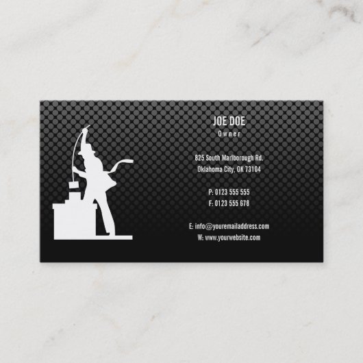Carte De Visite Balayage de la cheminée | Professionnel (Devant)