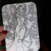 Carte De Visite Balayé Ink Goddess Pagan Art