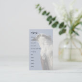 Carte De Visite balbuzard (Debout devant)