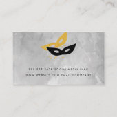 Carte De Visite Balcons / Masques (Dos)