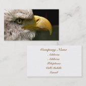 CARTE DE VISITE BALD EAGLE (Devant / Derrière)