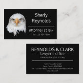 Carte De Visite Bald Eagle agréable personnalisable (Devant / Derrière)