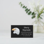 Carte De Visite Bald Eagle fantastique personnalisable (Debout devant)
