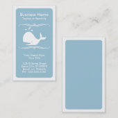 Carte De Visite baleine mod (Devant / Derrière)