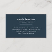 Carte De Visite Baleine vintage (Dos)