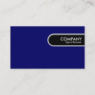 Carte De Visite Balise Arête arrondie - Bleu foncé