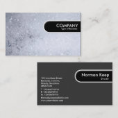 Carte De Visite Balise Arête Arrondie - Bulles de savon (Devant / Derrière)