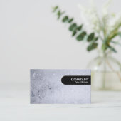 Carte De Visite Balise Arête Arrondie - Bulles de savon (Debout devant)