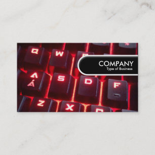 Carte De Visite Balise Arête arrondie - Clavier lumineux
