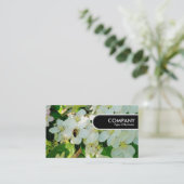 Carte De Visite Balise Arête Arrondie - Fabrication de miel (Debout devant)