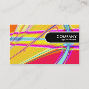 Carte De Visite Balise Arête Arrondie - Fractal Abstrait 061012e