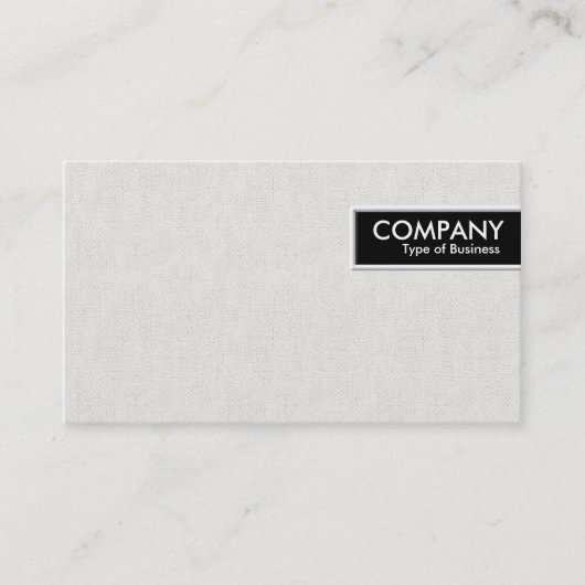 Carte De Visite Balise d'arête - Aspect de la toile (Devant)