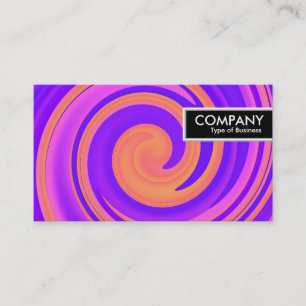 Carte De Visite Balise de bord - Abstrait Swirl 250816 - 01c