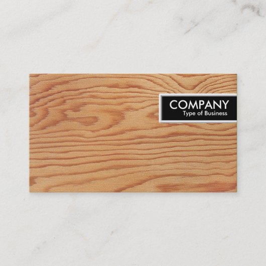 Carte De Visite Balise de bord - Bois (Devant)