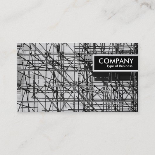 Carte De Visite Balise de bord - échafaudage (Devant)