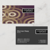 Carte De Visite Balise de bord - Facteur "O" (Devant / Derrière)