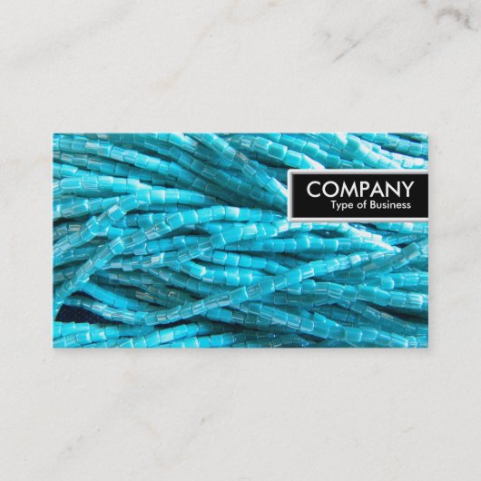 Carte De Visite Balise de bord - Tresses de perle (Devant)