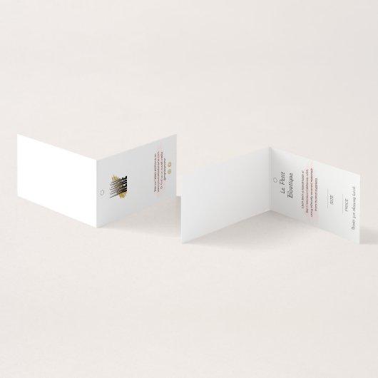 Carte De Visite Balise de prix du logo commercial (Intérieur et extérieur)