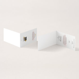 Carte De Visite Balise de prix du logo commercial